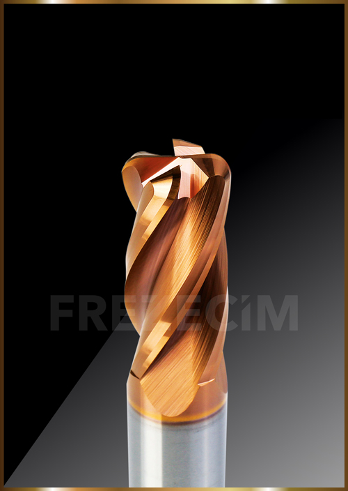 Tall Corner Radius End Mill