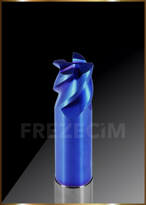Corner Radius Plunge Neck End Mill